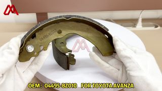 04495BZ010 04495-BZ010 Παπούτσια φρένων για Toyota