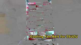 5-87610061-0 8-94479101-0 5876100610 8944791010 Ζώνη ανεμιστήρα ψύξης για ISUZU 4JA1 TFR TFS D-MAX