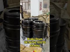 S4742-E0270 Μπροστινό αριστερό τύμπανο φρένου S4742E0270 για HINO 500