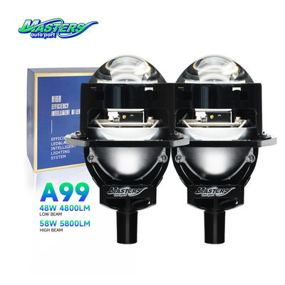 Αγορά Masters A99 High Low Beam 58W 5800 Lumens 6000K DC9-16V 3 ιντσών Προβολέας online manufacture