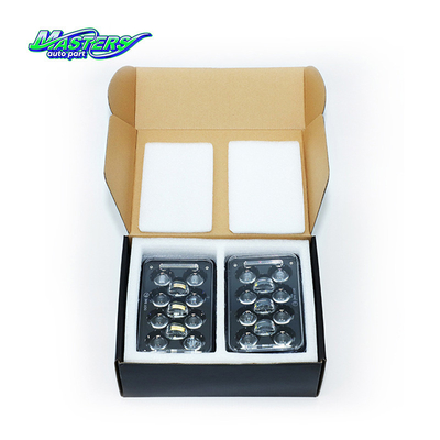 Masters 4*6 Inch LED Rear Vehicle Turn Indicator Light 42W 2500LM 6500K H4 XM-168-S-11P-001-LT
