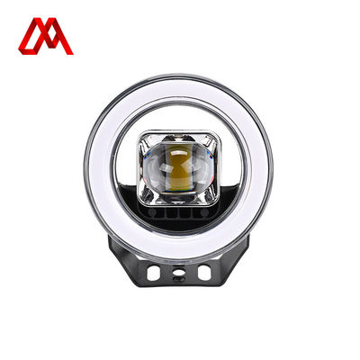 4.5 Inch Yellow-White Dual-colour Aperture Light XM-112-02P-R-001 35W 2800LM 6500K H4 Led Working Light